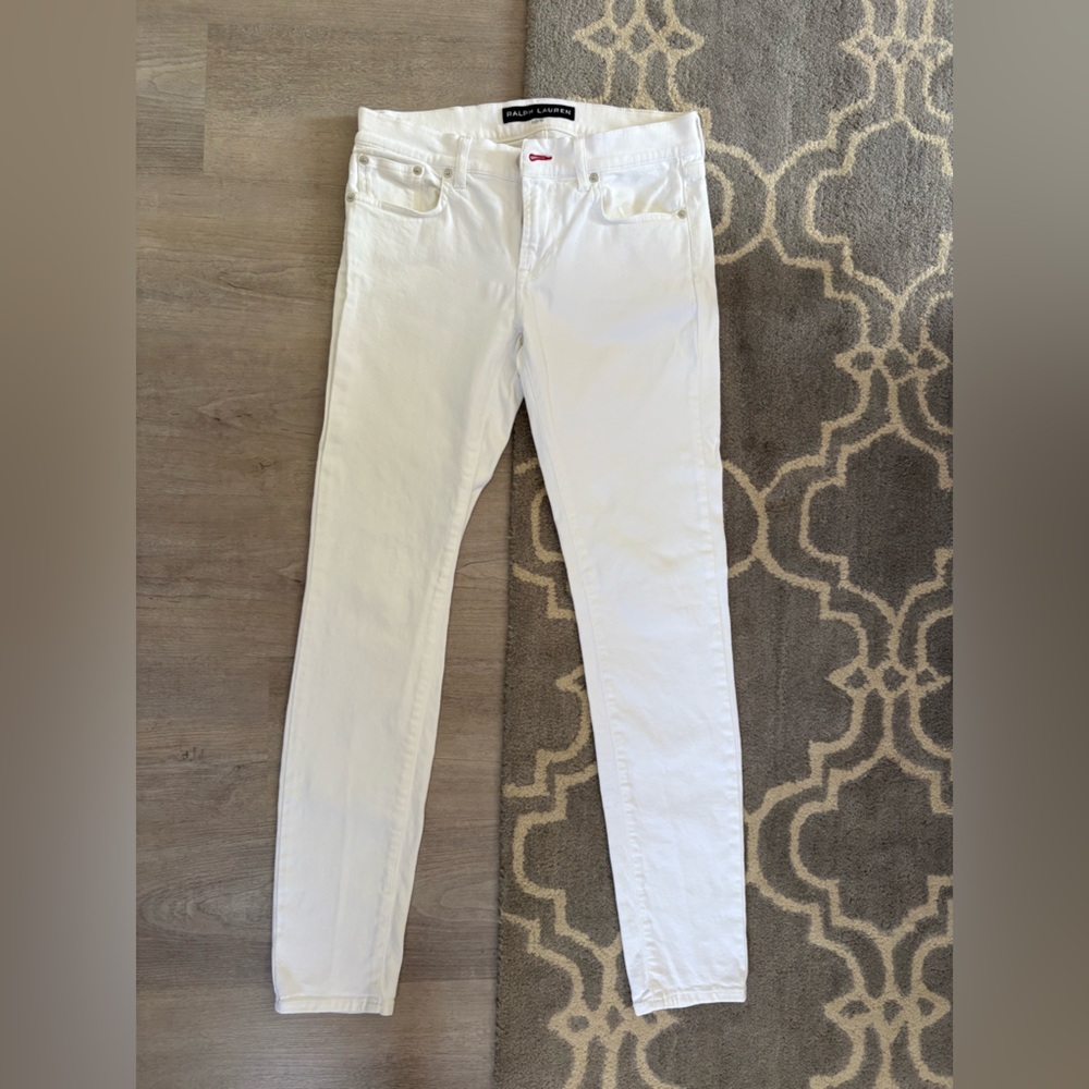 Ralph Lauren Black Label Classic White Denim